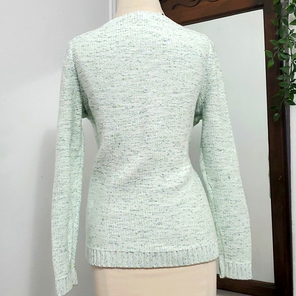 Talbots Cotton Cable Knit Sweater - Picture 3 of 7